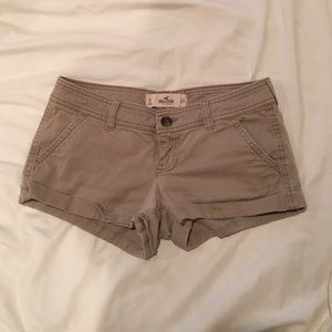 Hollister Khaki Shorts